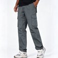 thumbnail image 2 of Men's Cargo Pants Lightweight All Terrain Casual Outdoor Work Pants S-XXL, 2 of 10