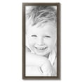 thumbnail image 2 of ArtToFrames 15" x 33" Muted Silver Picture Frame, 15x33 inch Silver Wood Poster Frame (WOM-4626),  Pack, 2 of 8