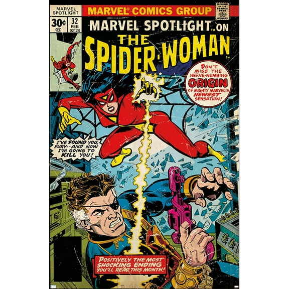 Marvel Comics - Spider-Woman - Spider-Woman #32 Wall Poster, 22.375" x 34"