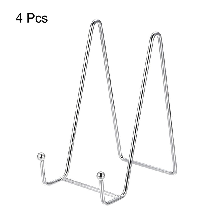 Mocoosy 4 Pack Improved Anti-Slip Plate Stands for Display, 6 Inch