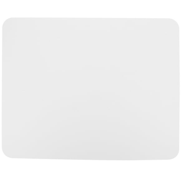 unbranded Mousepad De Piel Color Plata Para Laptop Con Estructura Profesional Y Antideslizante