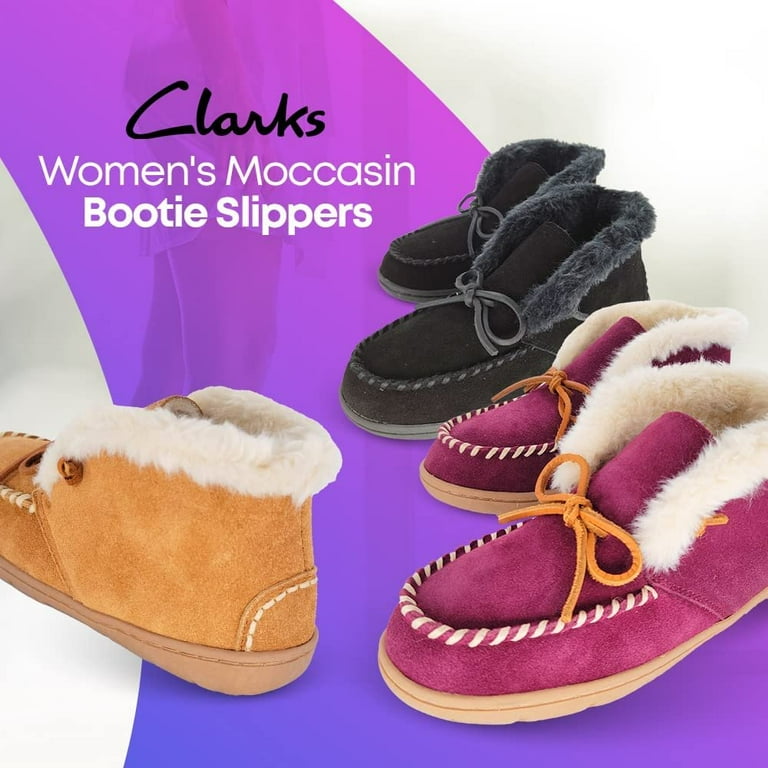 Clarks slipper boots hotsell