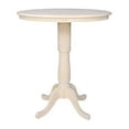 thumbnail image 1 of International Concepts Round Top Adjustable Pedestal Table, Standard/Counter/Bar Height, 36-Inch, 1 of 1