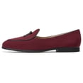 thumbnail image 5 of Journey West Suede Tassel Loafer For Women Slip-on Belgian Penny Loafers Shoes For Women Burgundy US 9.5, 5 of 6