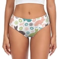 thumbnail image 1 of Fotbe Easter Rabbit Calzones Estampados para Mujer – Ropa Interior de Algodón, Cómoda, Suave y Elástica-X-Small, 1 of 6
