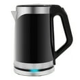 thumbnail image 1 of 2L Large Capacity Stainless Steel Electric Kettle, Double Layer Wall, Automatic Shut Off, Safe Boiling, 1 of 6