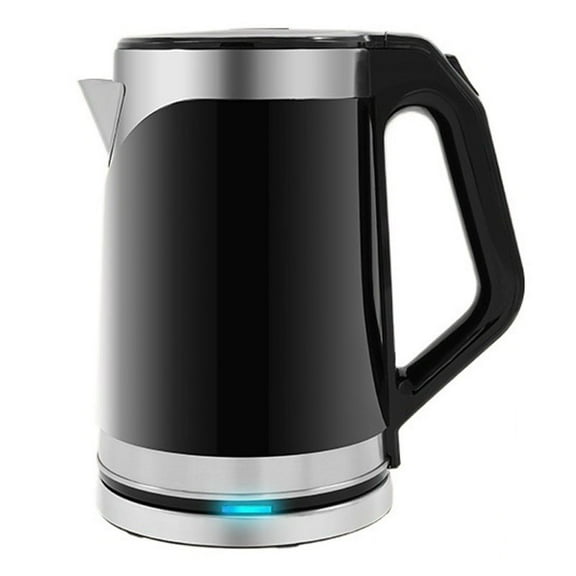 2L Large Capacity Stainless Steel Electric Kettle, Double Layer Wall, Automatic Shut Off, Safe Boiling