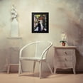 thumbnail image 4 of Macke, August 12x14 Black Modern Framed Museum Art Print Titled - Mother and Child in the Park, 4 of 5