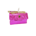 thumbnail image 4 of Bolso de mano con diseño de serpiente brillante y espejo de nuevo estilo, con colores brillantes y solapa frontal de metal con águila, para mujer, bolso cruzado para el hombro, 4 of 4