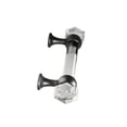thumbnail image 3 of CKP #G-60 Elegance Collection 3 in. (76mm) Glass Pull, Clear with Oil-Rubbed Bronze Base, 3 of 4