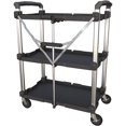 thumbnail image 3 of Olympia Tools Pack N Roll 3 Tier Collapsible X-Large Rolling Service Cart, 3 of 7