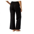 thumbnail image 4 of Briggs Ladies' Linen Blend Pant Size: L, Color: Black, 4 of 4