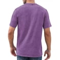 thumbnail image 4 of Playera Henley Casual Moda Manga Corta Para Hombre Algodón, 4 of 5