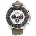 thumbnail image 2 of Invicta Men's 15907 S1 Rally Silver & Black Dial Grey Leather Strap Chronograph Watch, 2 of 4