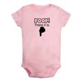 thumbnail image 5 of iDzn Pack of 2, You're Close Enough To Change My Diaper & Poop There It is Funny Rompers For Babies, Newborn Baby Unisex Bodysuits, Infant Jumpsuits, Toddler 0-24 Months Kids One-Piece Oufits, 5 of 5