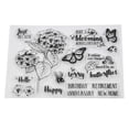 thumbnail image 1 of Clear Stamp DIY Transparent Assorted Patterns Silicone Stamp Decorative Stamp, 1 of 4