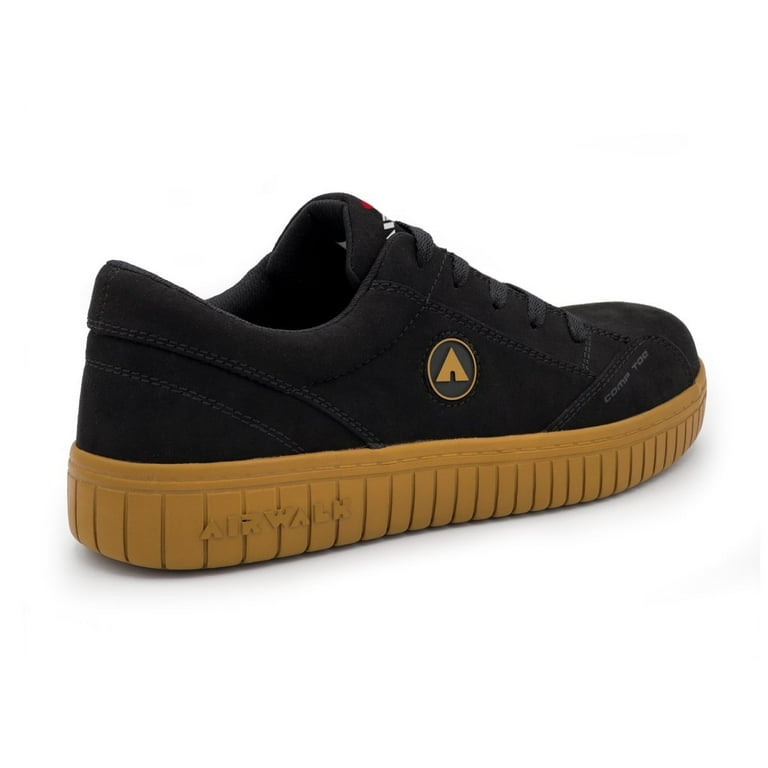 Airwalk one black best sale & gum skate shoes