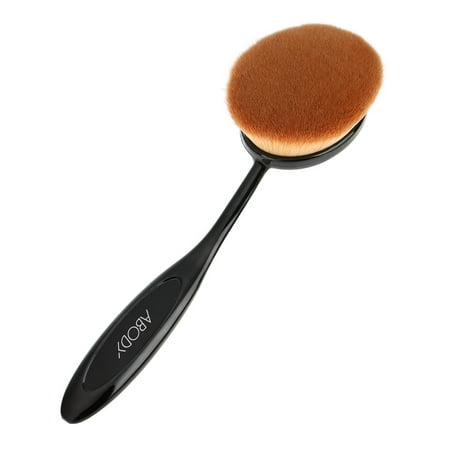 1pc Abody Oval Makeup Brush Cosmetic Foundation Cream Big Size Powder Blush Professional Makeup Tool Cosmetic (Best Stippling Brush For Cream Blush)