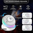 thumbnail image 3 of Star Light Projector Starry Night Light, Planetarium Galaxy Projector with Dynamic Meteors,360° Rotation Nebula,4K HD&Large Scale Projection for Bedroom Deco, 3 of 6