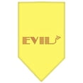 thumbnail image 1 of Evil Rhinestone Bandana Yellow Large, 1 of 1
