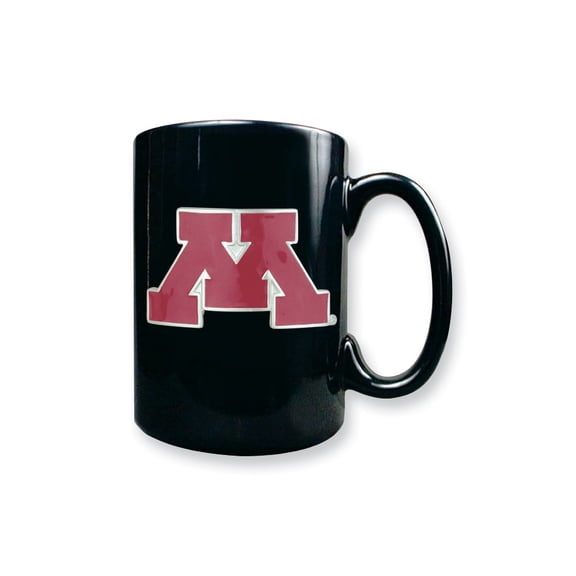 Collegiate University of Minnesota 15 oz. Black Ceramic Mug QGC1754