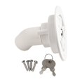 thumbnail image 5 of Bathroom Accessories Car Fresh Water Lock Inlet Hatch Rv Camper Filler Cap Tank for Caravan Motorhome White, 5 of 9