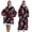 Skull, variant on Lehood Wearable Blanket for Women - Flannel Hooded Robe, Halloween & Christmas pattern, Cozy Fleece Gift for Family Nights
