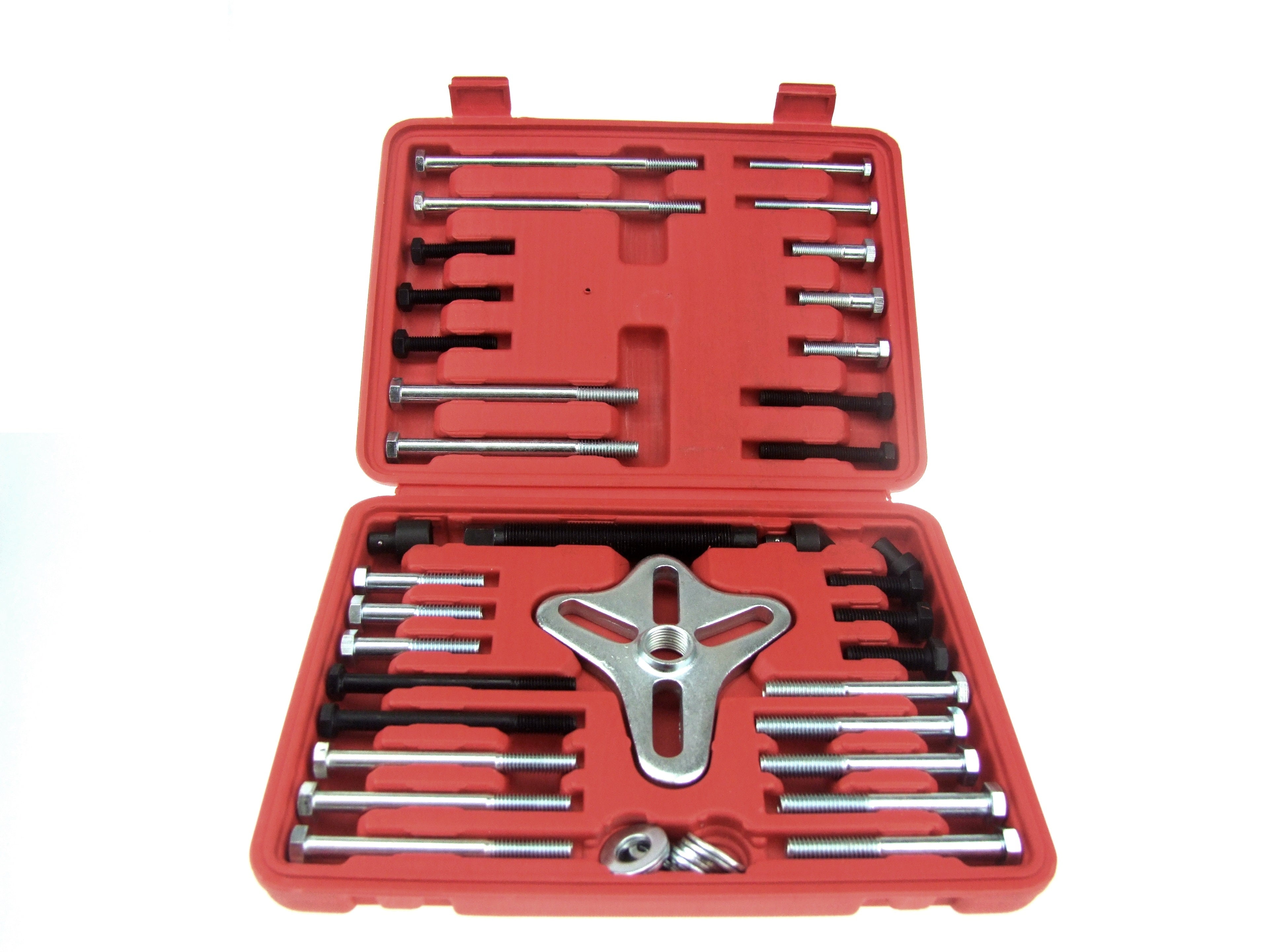 HFS (R) 46 Pcs Harmonic Balancer Puller Gear Puller Steering Wheel Kit