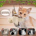 thumbnail image 1 of Interactive Chirping Bird Cat Toy Flapping Wings, Simulated Electric Flying Bird Cat Toy, Flappy Chase Cat Toy Penguin, 1 of 4