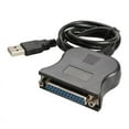 thumbnail image 1 of USB to 25 Pinhole Parallel Cable DB25 Interface IEEE 1284 Printer USB2.0 Cable 25 Hole Adapter Cable, 1 of 7