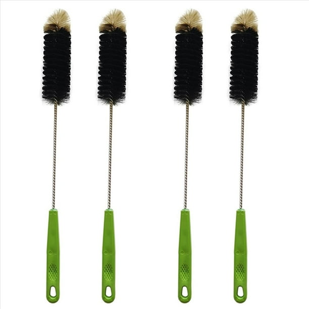4X Cepillo para , Cepillos de Limpieza con para Limpieza de de Cuello y Estrecho, Agua, Cerveza, Vino, Botella Deportiva