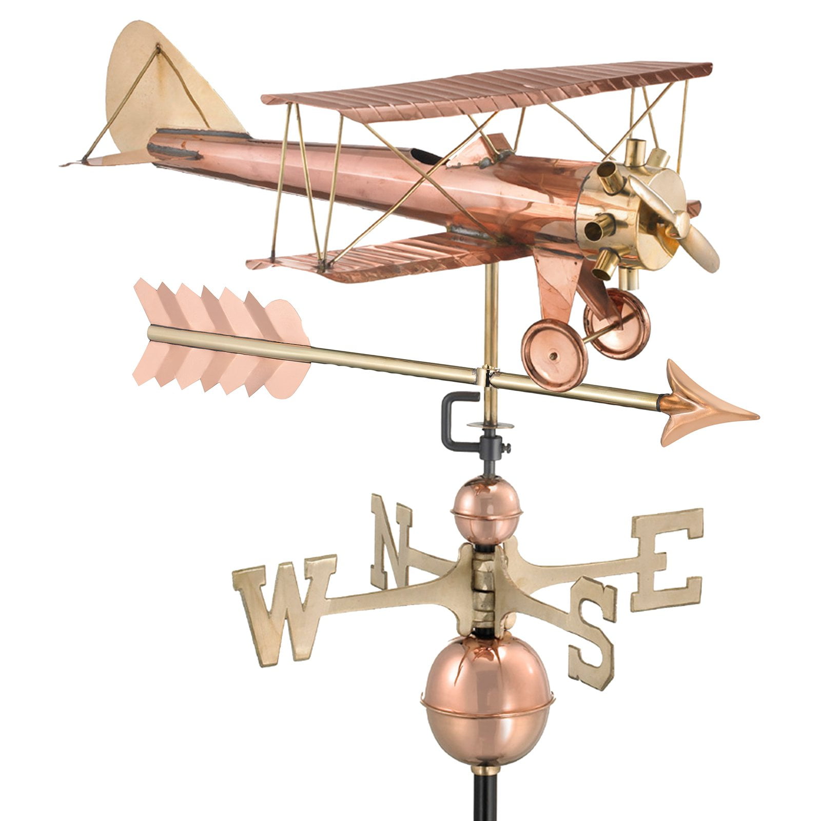 Good Directions Biplane with Arrow Weathervane by Overstock