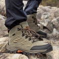 thumbnail image 6 of YOURDIARY Womens Mens Waterproof Anti-Slip Hiking Boots Outdoor Trekking Camping Trail Hiking Shoes, 6 of 8