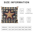 thumbnail image 5 of Chilfamy Throw Pillow Covers Reversible Western Texas Star and Primitive Berry Country 4th of July Soft Couch Pillow Covers for Sofa Bedroom Decorative Cushion Case Home Decor White, 5 of 5