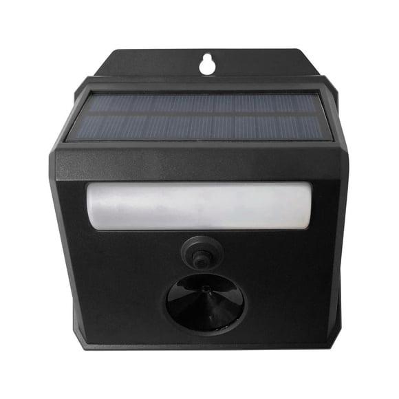 Ahuyentador Solar Steren para Animales y Plagas con Sonidos Ultrasónicos
