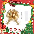 thumbnail image 2 of 24 PCS Pull Bows for Gift Wrapping, 6 inches Large Bow Bulk Presents Package, Baskets, Christmas, Wedding, and Party Decor(Gold), 2 of 4