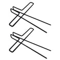 thumbnail image 1 of Shisuyan 2Pcs Novel Music Paper Clips Musical Notes Clips Metal Music Book Clips, 1 of 8