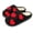 Black Heart, variant on BERANMEY Cute Valentine's Day Slippers for Women Soft Plush Comfy Warm Slip-On Heart Love Couple Slippers fo Women Indoor Fluffy House Slippers for Women and Men Non-slip Fuzzy Flat Slides