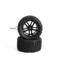 thumbnail image 4 of Neumático del borde de la rueda del coche de RC 121 mm, ancho del neumático 61 mm, borde de la rueda 79 mm para 1/10 RC Truck Crawler Car Zulema Neumáticos RC Carr, 4 of 8