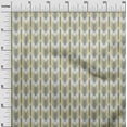 thumbnail image 2 of oneOone Organic Cotton Voile Fabric Ikat Style Stripe Fabric Prints By Yard 42 Inch Wide, 2 of 4