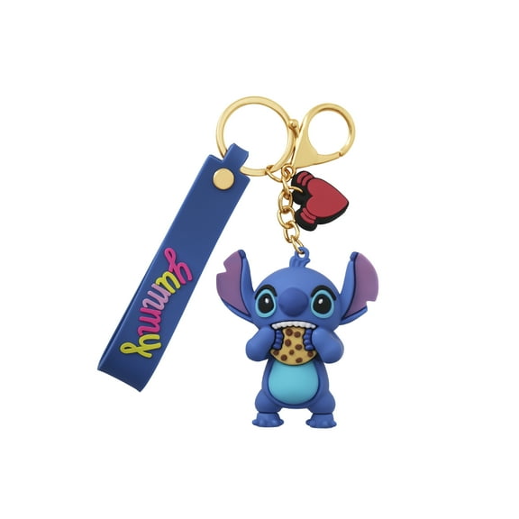 Disney Girl's Lilo and Stitch Cookie Keychain Charm