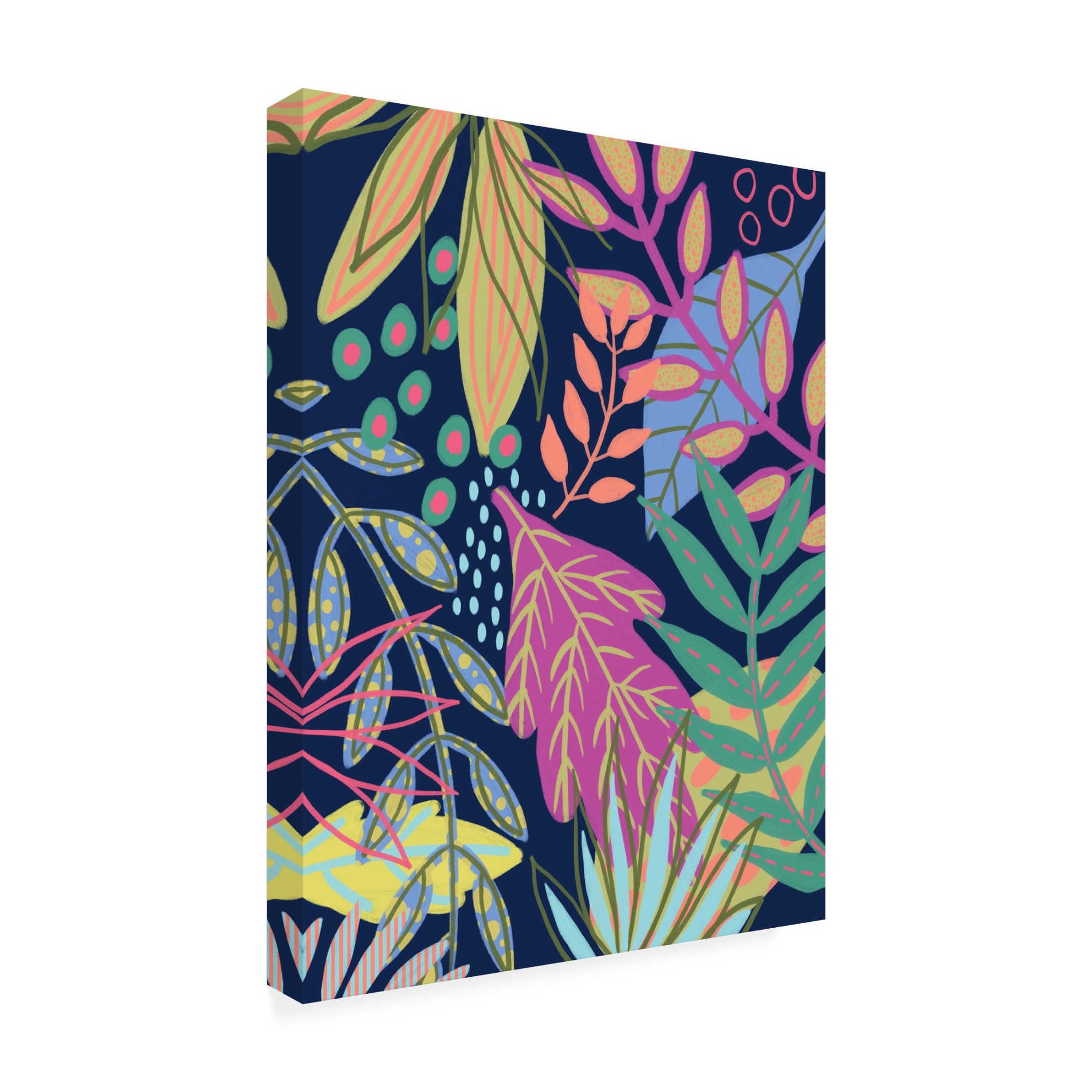Trademark Fine Art Regina Moore Jungle Pop I Canvas Wall Art
