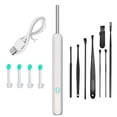 thumbnail image 1 of LNGOOR  Ear Wax Removal with Camera  1296P HD Wireless Earwax Remover Tool with 6 LED Lights and 8 Ear Pick Kit  Ear Cleaner for iOS & Android (Black), 1 of 7