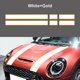 thumbnail image 1 of For Hood Rear Trunk Stripe Stickerfront Cover Trim Vinyl Decals For Mini Cooper One S Jcw R56 R57 R58 F54 F55 F56, 1 of 1