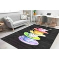 thumbnail image 4 of Trendy Rug, Wall Hanging Rug, Housewarming Gift, Coffee Lover Rugs, Kitchen Rugs, Modern Rug, Door Mat, Hallway Rug, Round Rug, Popular Rug, 3.3'x5' - 100x150 cm, 4 of 8