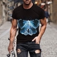 thumbnail image 2 of ZCFZJW Cute 3D Animal Print T-Shirts for Men Lightweight Casual Summer Short Sleeve Round Neck Graphic Tees Shrit Tops Trendy Holiday Outfit Clothes 2024 Multicolor#14 L, 2 of 5