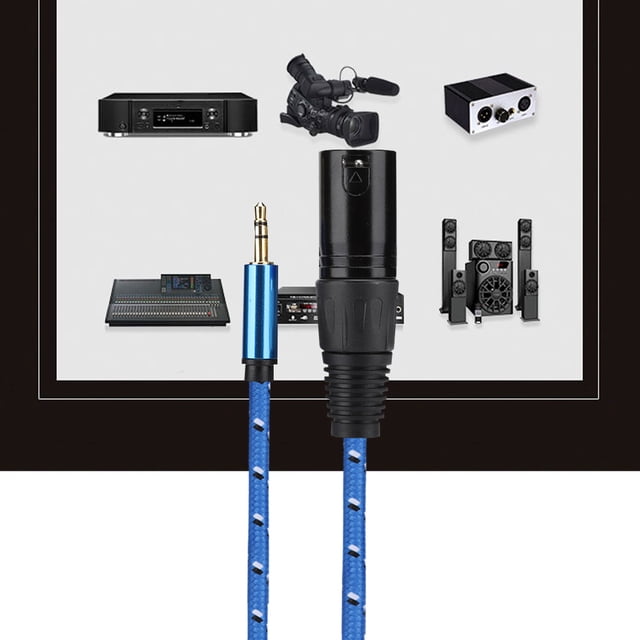 Línea adaptadora de audio, cable adaptador de cable de conexión de audio estéreo de 3 metros y 3,5 mm, rendimiento de alta gama