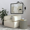 thumbnail image 4 of Teague Wood and Bone Accent Table in Black, 4 of 5