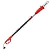 Restored Sun Joe SWJ803E-RED-RM Electric Multi-Angle Pole Chain Saw, 10 inch, 8.0 Amp, Red (Refurbished)