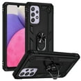 thumbnail image 6 of Samsung Galaxy S22 Plus Case, Rosebono Hybrid Slim Colorful Armor Cover Case With Adjustable Integrated 360 Degree Rotating Ring Kickstand For Samsung Galaxy S22 Plus (Black), 6 of 6